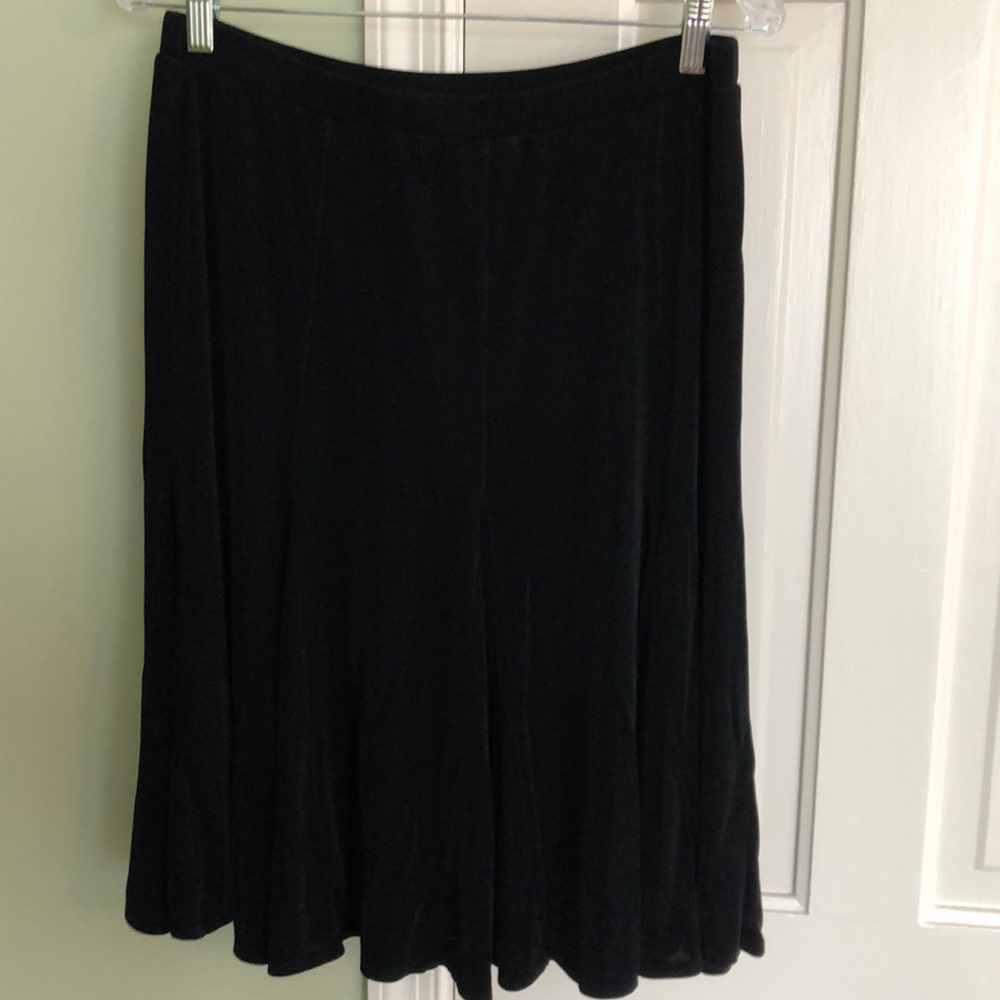 Chico’s Travelers Black Skirt